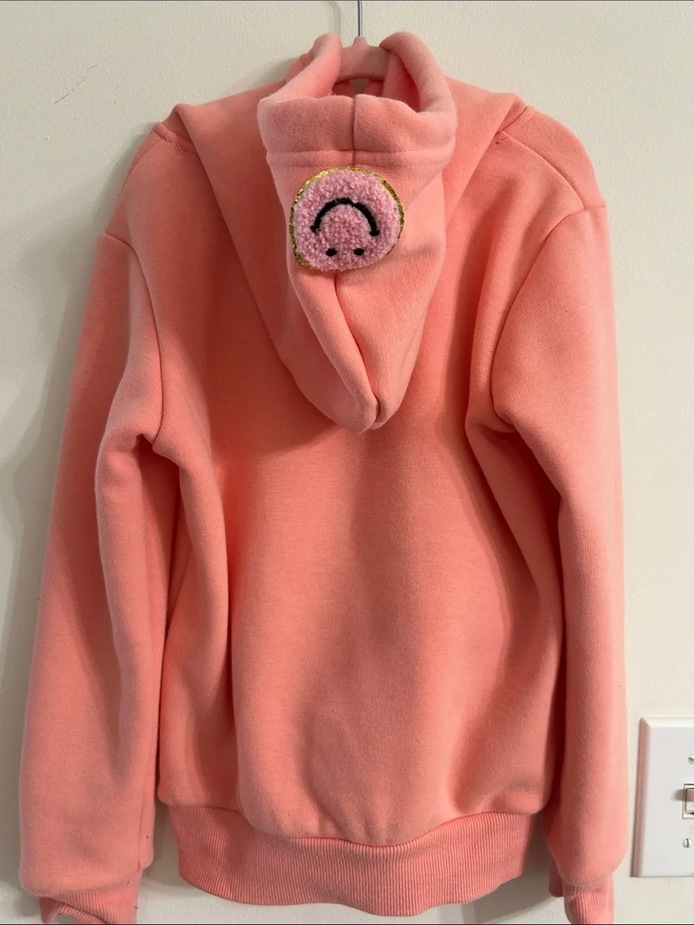 Pink 'DANCE' Embellished Hoodie Lola and the Boys Size 6 Worn Once